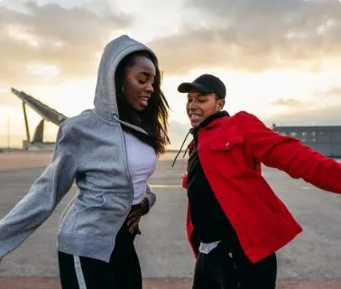 Urban dancers. By Bonninstudio/Stocksy